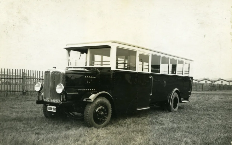 Autobus značky Fross–Büssing určený pro město Liberec.