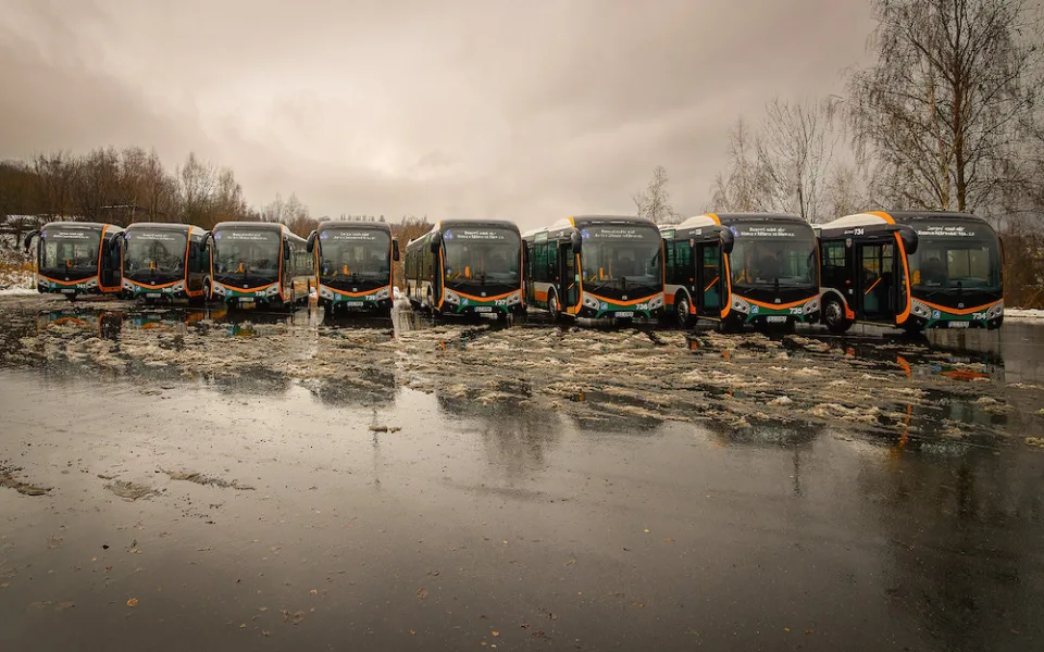 Dopravní podnik obměňuje technický park. Po Liberci jezdí osm nových autobusů SOR