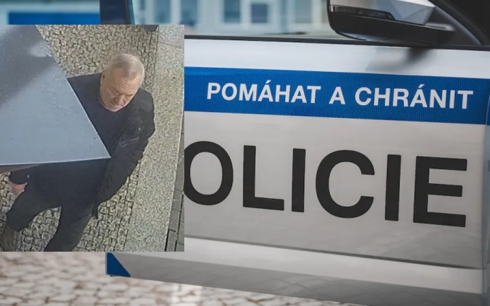 Policie pátrá po muži na fotografii.