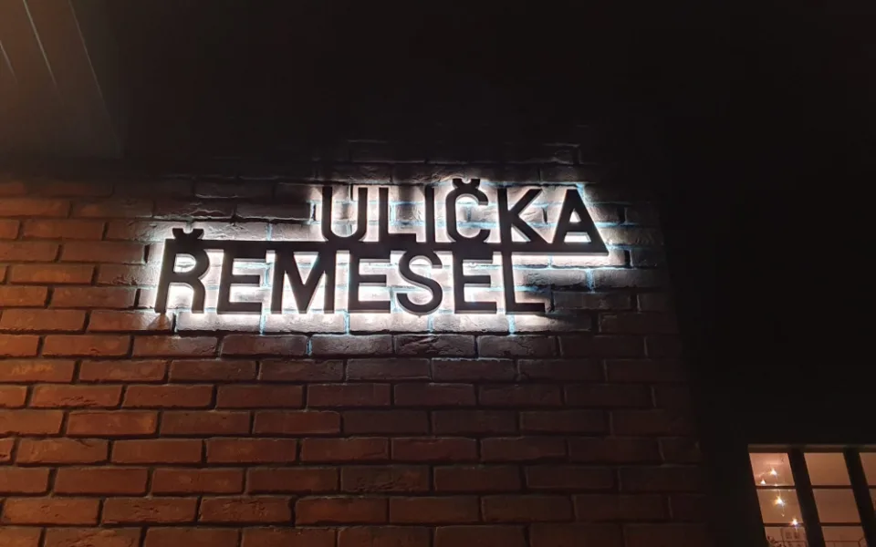 Ulička řemesel v Turnově.