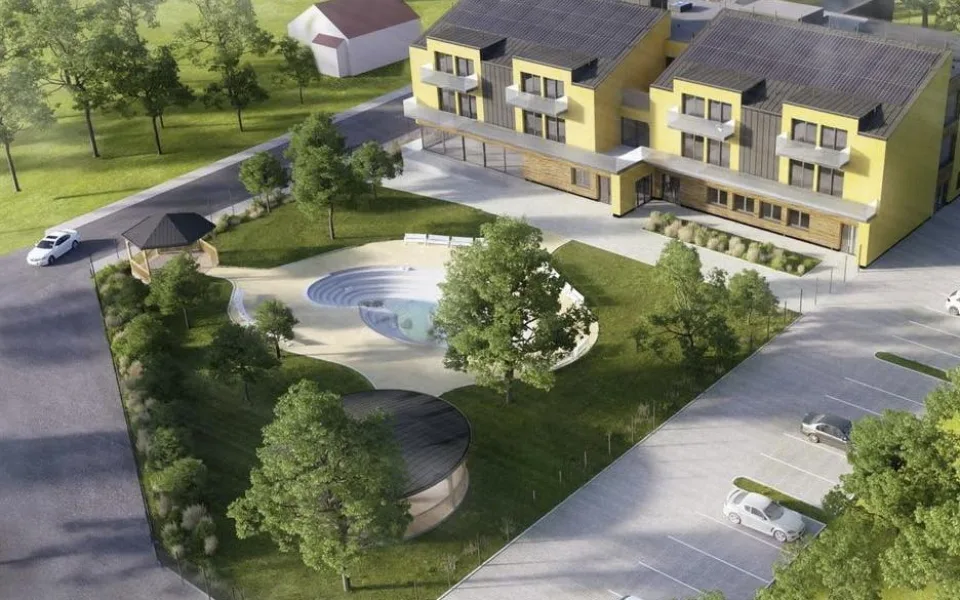 Vizualizace budoucího domova seniorů v Hrádku nad Nisou