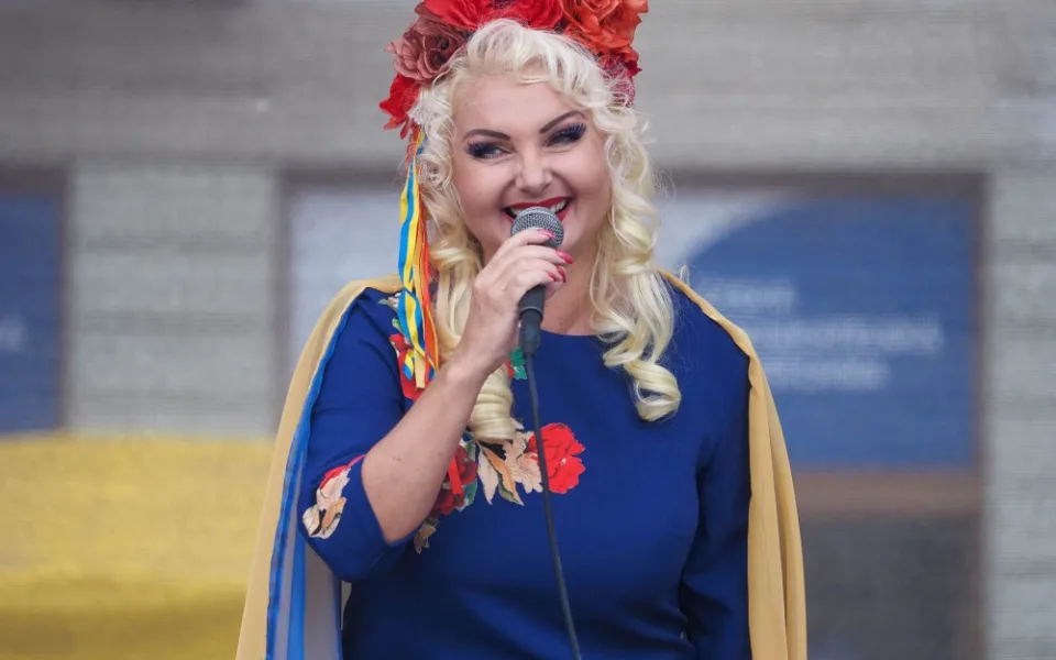 Zasloužilá umělkyně Tatiana Ciganska.