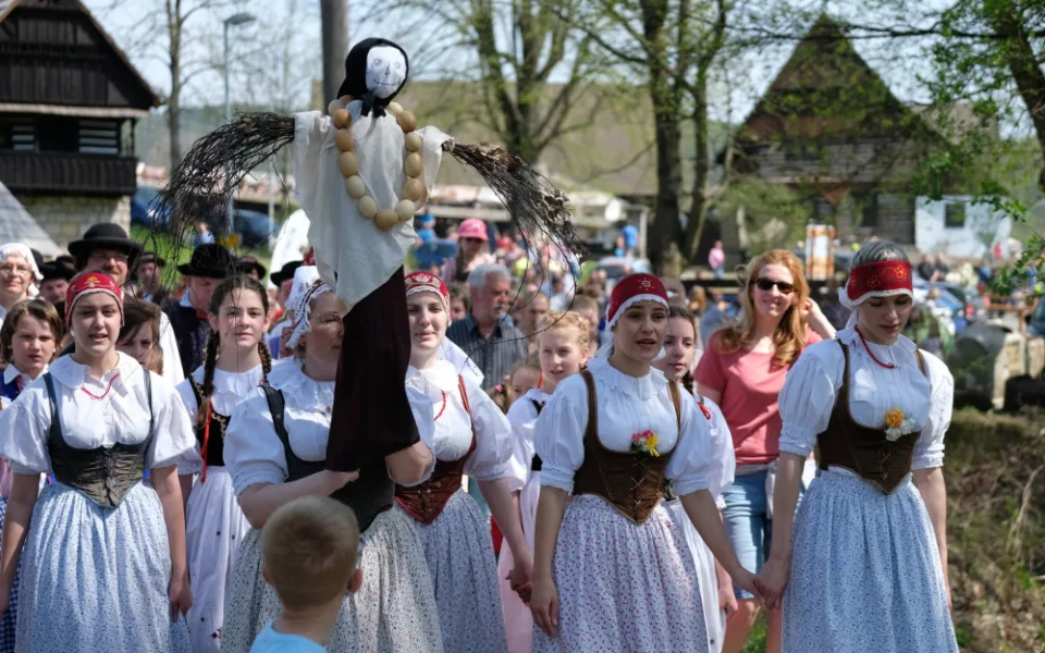 Velikonoce na Dlaskově statku.