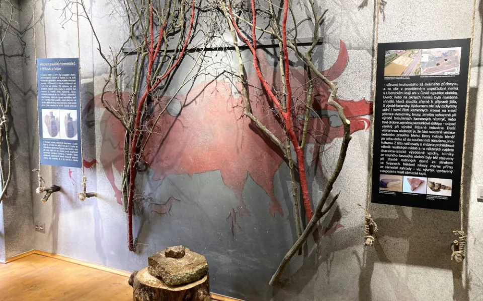 Část expozice Eduarda Štorcha.