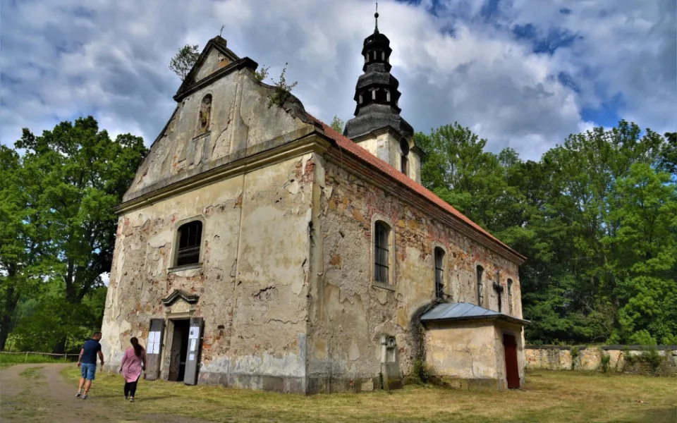 Kostel v Žibřidicích.