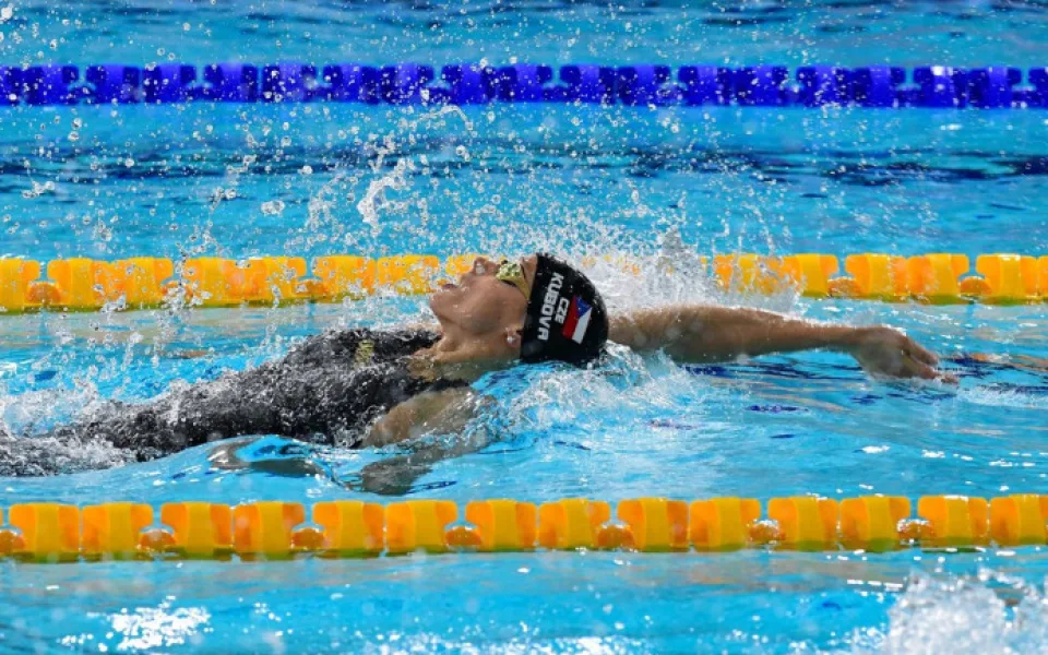 Nejzkušenější členka české výpravy Simona Kubová.