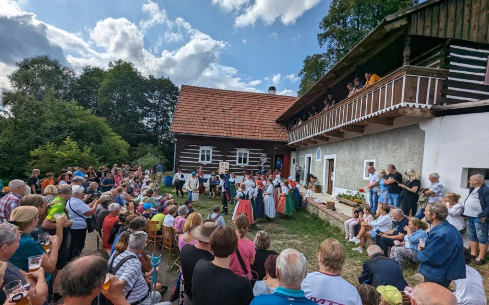 Beranův pivovar v Trávníčku.