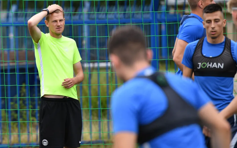 Béčko Slovanu je po roce opět ve třetí lize. Máme hodně mladý tým, říká nový trenér Harant