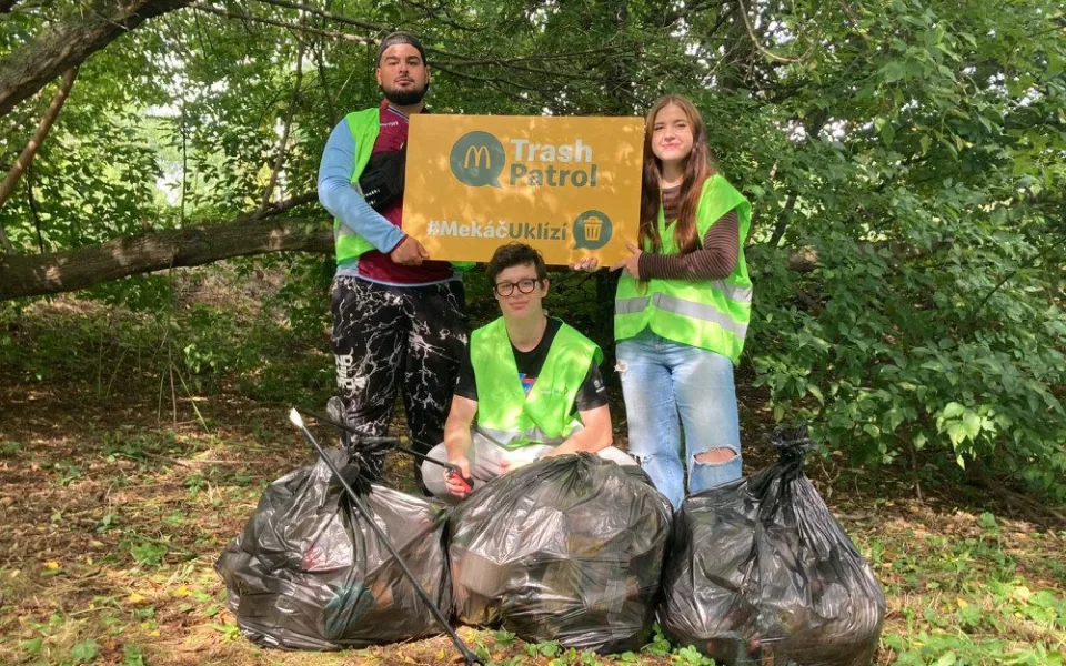 Trash Patrols z McDonald’s bojují proti odpadkům