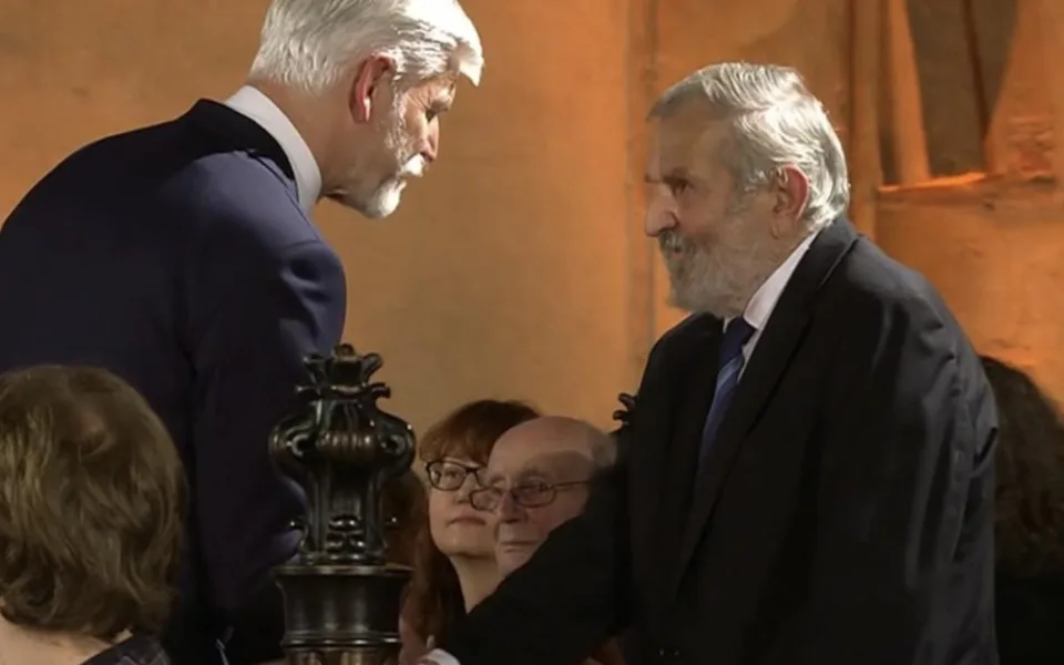 Prezident vyznamenal i Miloslava Nevrlého