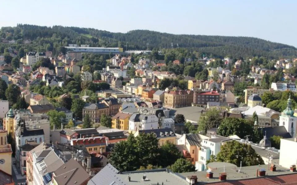 Město Jablonec.