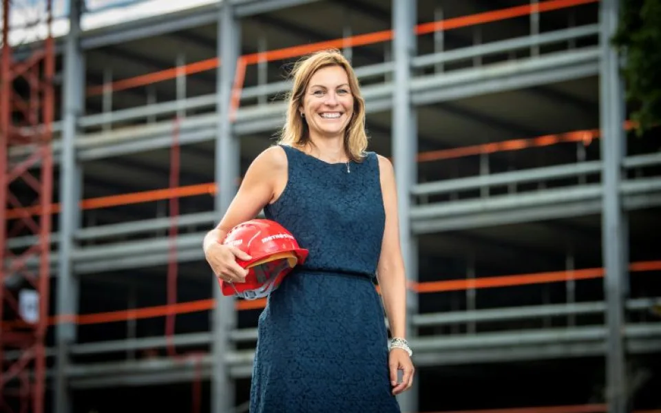 Ing. Marie Oczadly vede projekt výstavby parkovacího domu v Liberci