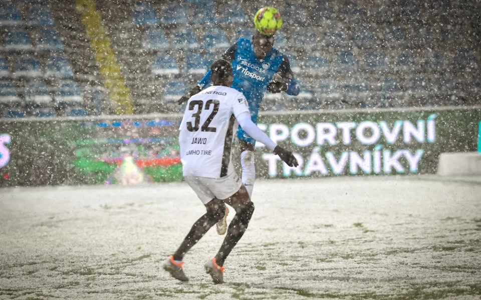 Slovan na sněhu udolal Boleslav. Dvěma góly rozhodl Ghali