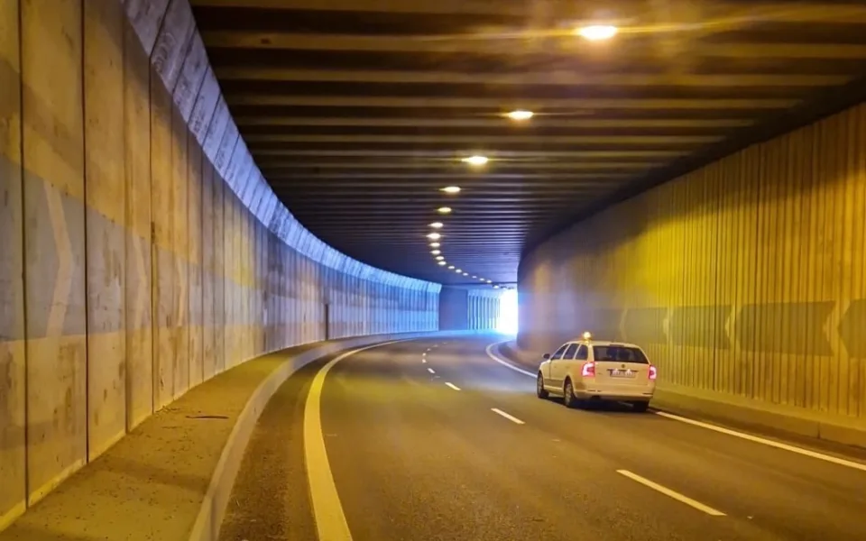 Liberecký tunel.