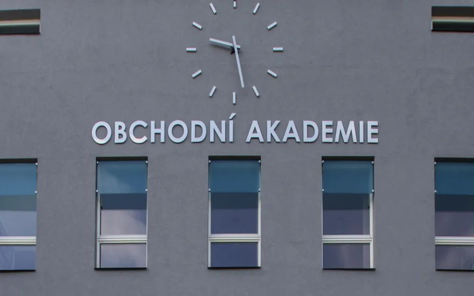 Obchodní akademie v Jablonci nad Nisou.