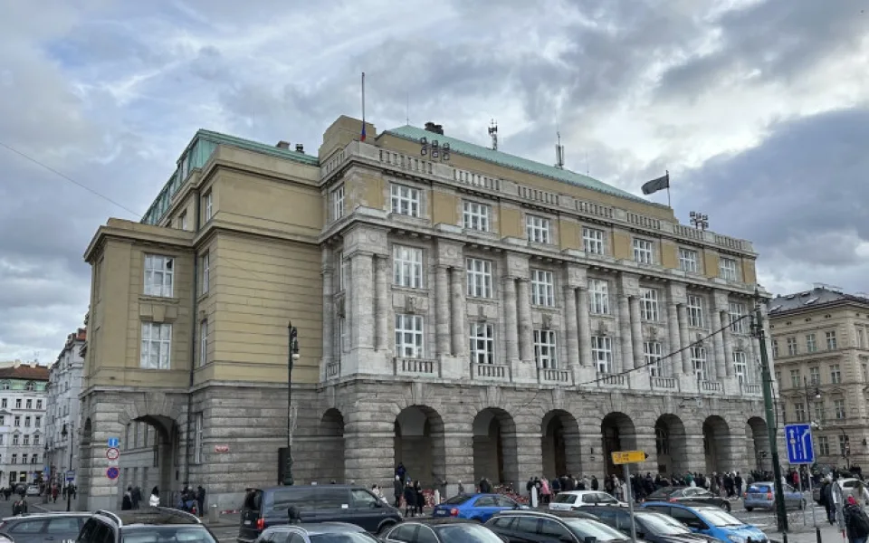 Budova Karlovy univerzity.