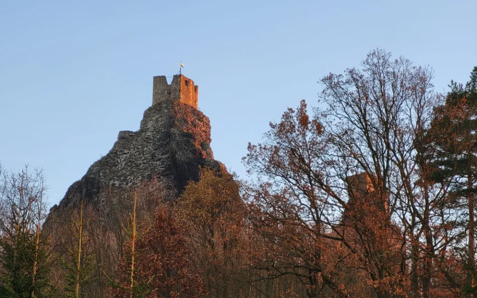 Hrad Trosky.