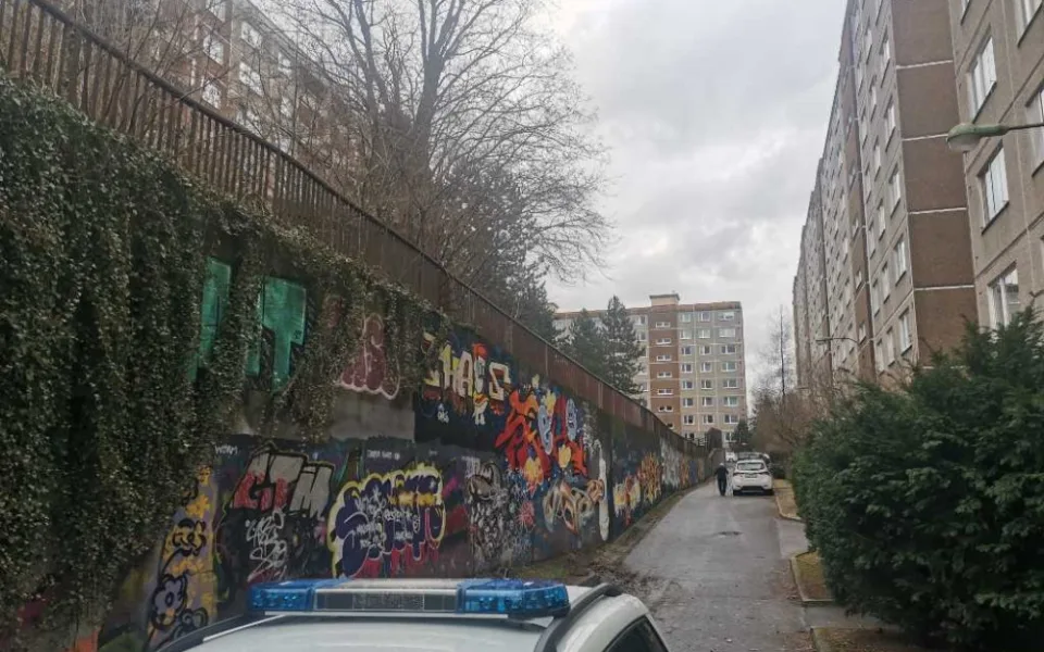 Hvězdná ulice, kde zasahovali strážníci.