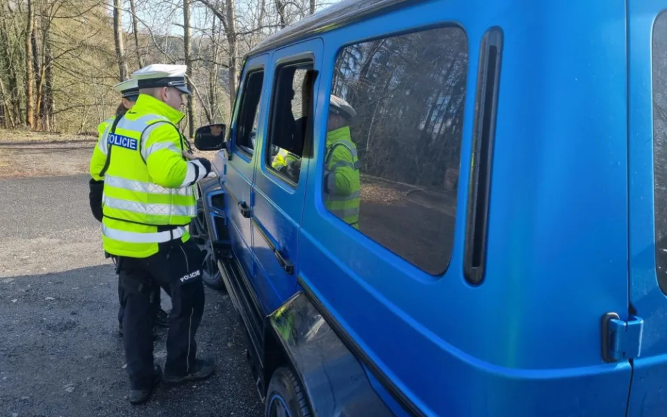 Policisté kontrolovali i požití alkoholu před jízdou.