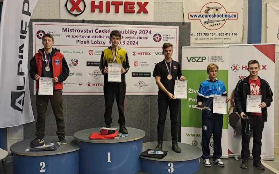 Petr Trnovský se stal Mistrem ČR ve střelbě ze vzduchových zbraní