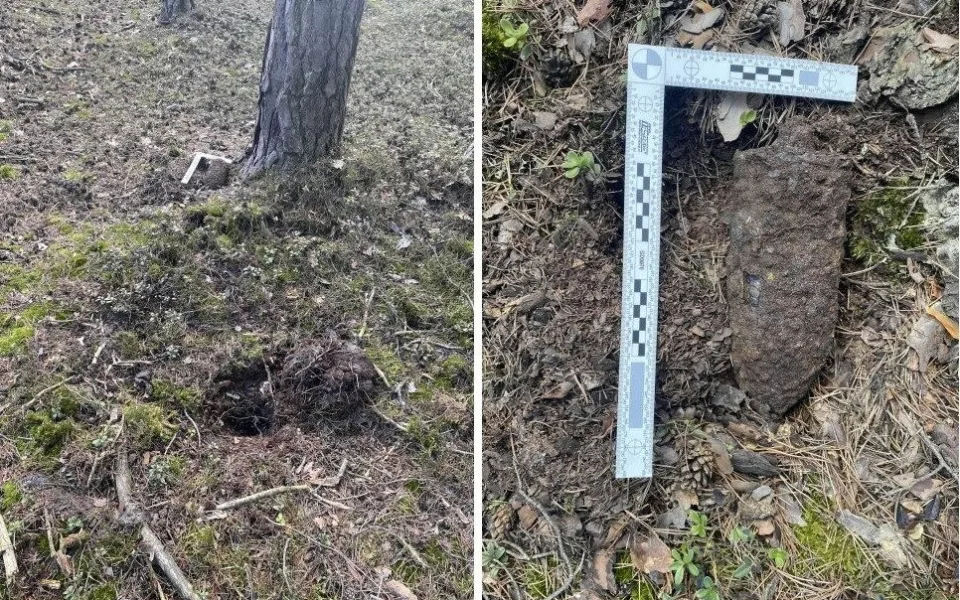 Pár našel na procházce v lese dělostřelecký granát. Zlikvidují ho pyrotechnici