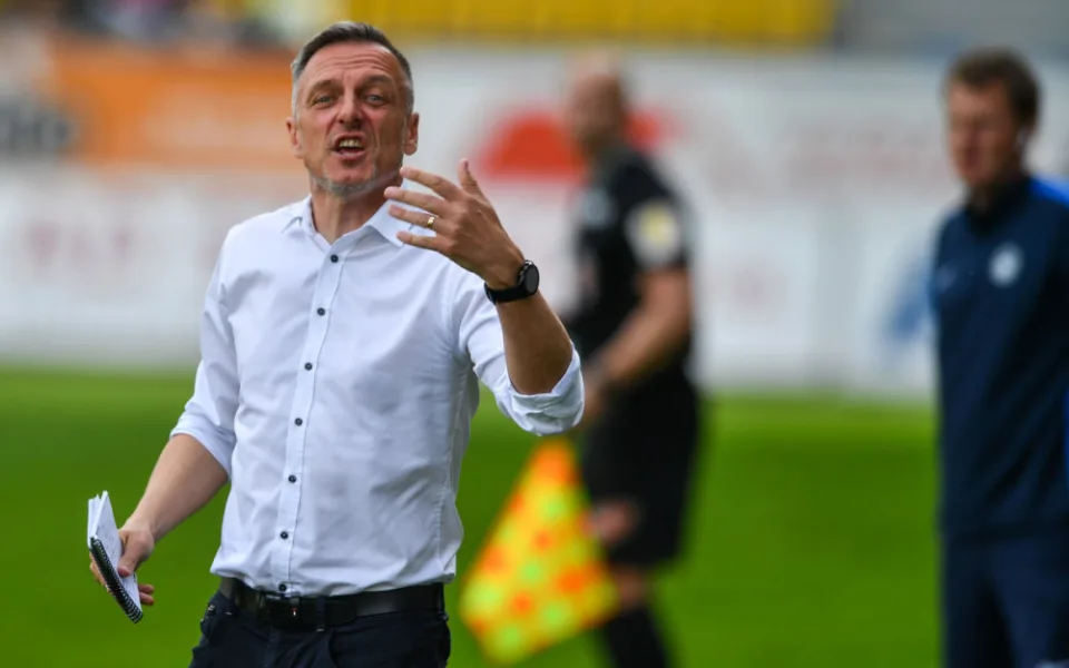 Trenér Luboš Kozel.