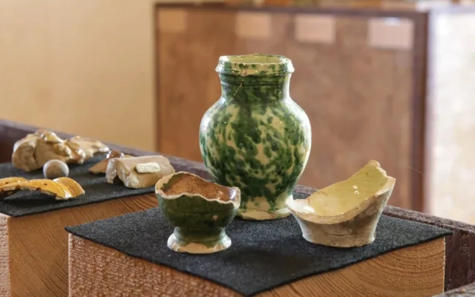 Archeologické nálezy z Grabštejna.