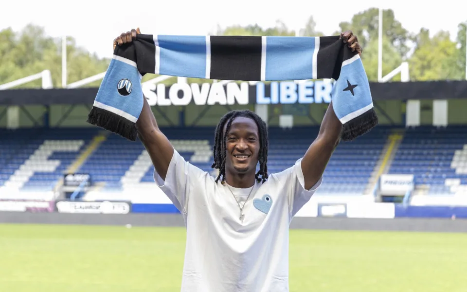 Fotbalový Liberec získal už desátou posilu. Z Vyškova přestoupil reprezentant Rovníkové Guiney Eneme