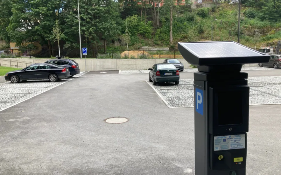 Ilustrační foto - nový typ parkovacího automatu