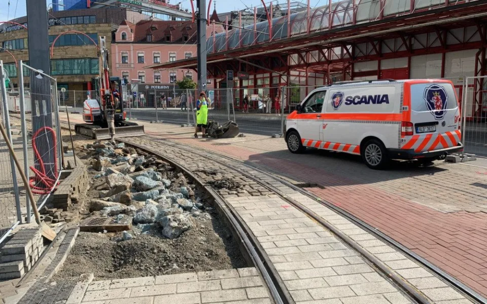Na páteřní tramvajové trati v Liberci je další výluka, potrvá měsíc a půl