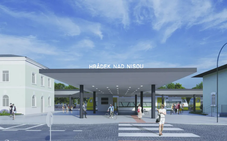 Začala oprava železničních stanic v Chrastavě a Hrádku. Vyjde na miliardu a čtvrt