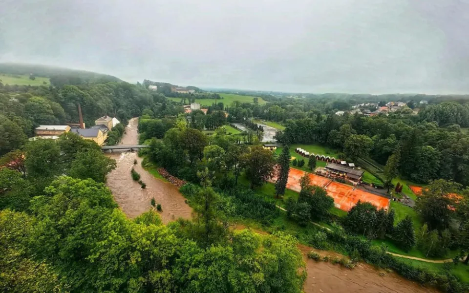 V Libereckém kraji znovu prší, situace je ale klidnější. Višňová už je opět průjezdná