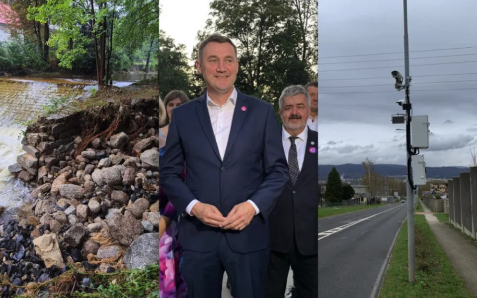 Krajské volby i povodně, ale i moderní pohřbívání ve Vratislavicích
