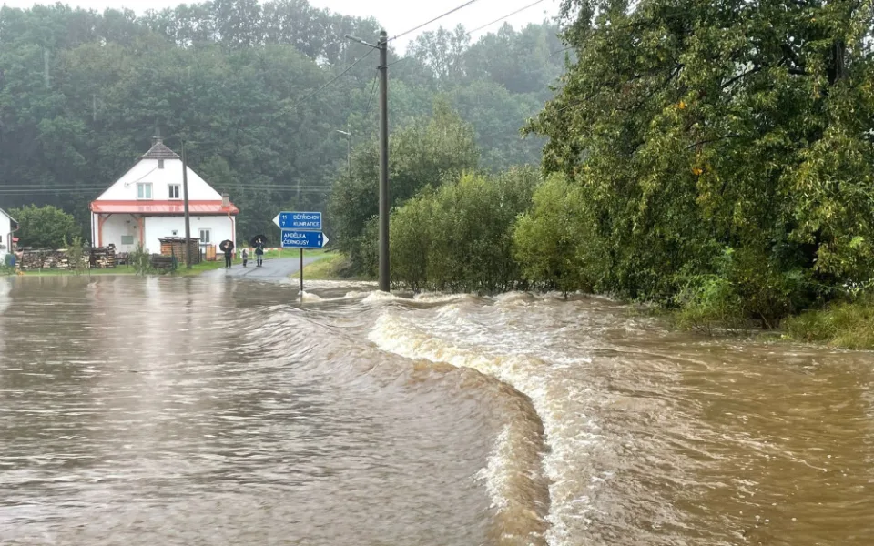 V Libereckém kraji poškodily před měsícem záplavy hlavně komunikace