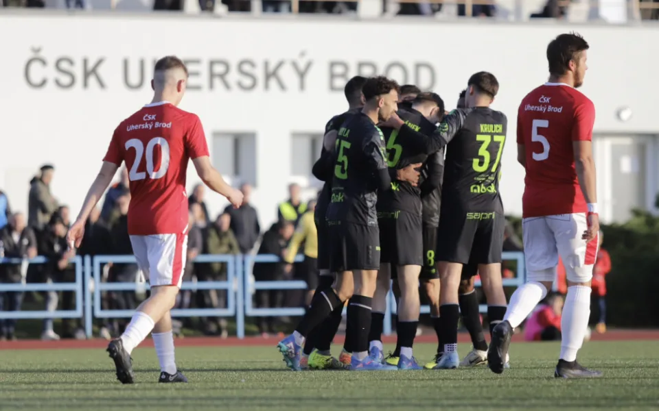 Jablonec porazil ve 3. kole MOL Cupu zásluhou Hurtada Uherský Brod 1:0 a postupuje do jarního osmifinále