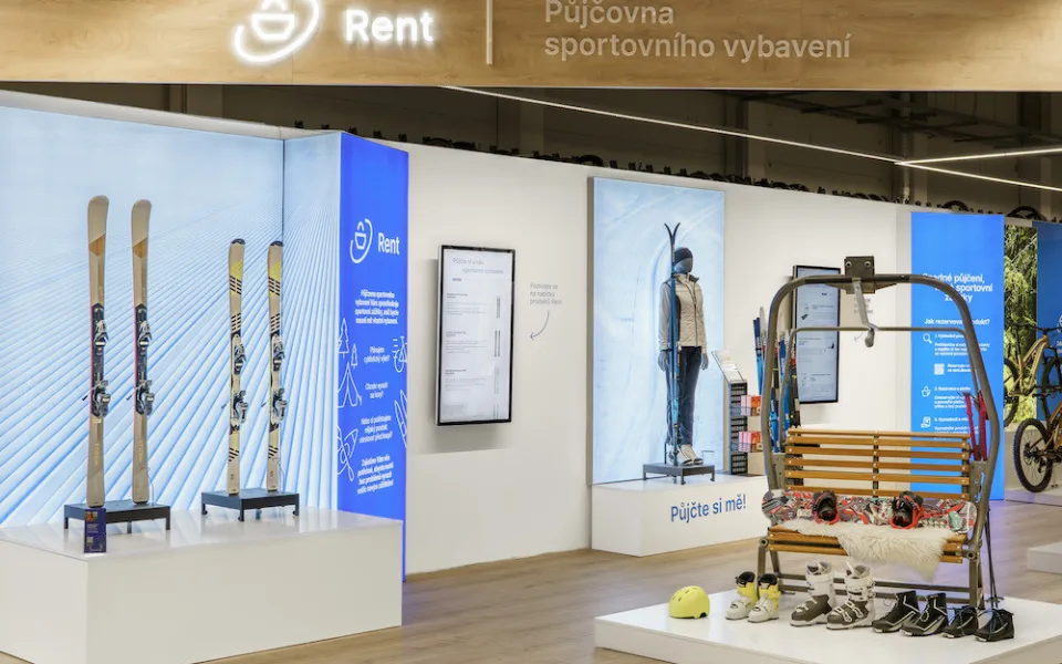 Decathlon má v Liberci půjčovnu: celoročně, za dostupné ceny a s showroomem