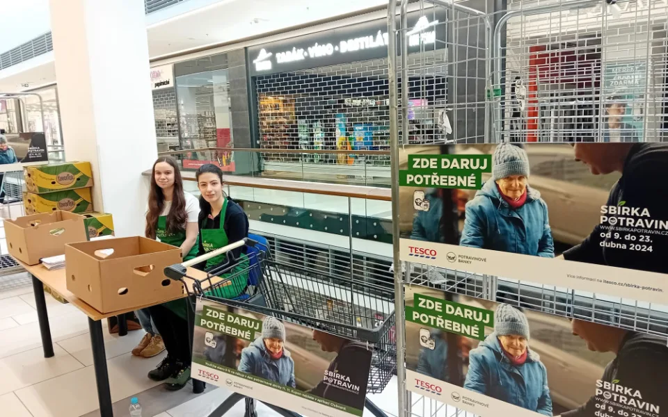 Potraviny a drogistické zboží lze v Libereckém kraji v rámci potravinové sbírky darovat v sobotu na 60 místech