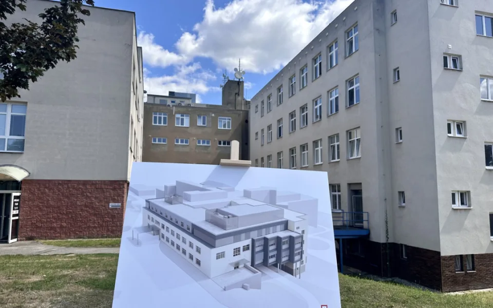 Vizualizace plánovaného nového pavilonu nemocnice v Turnově