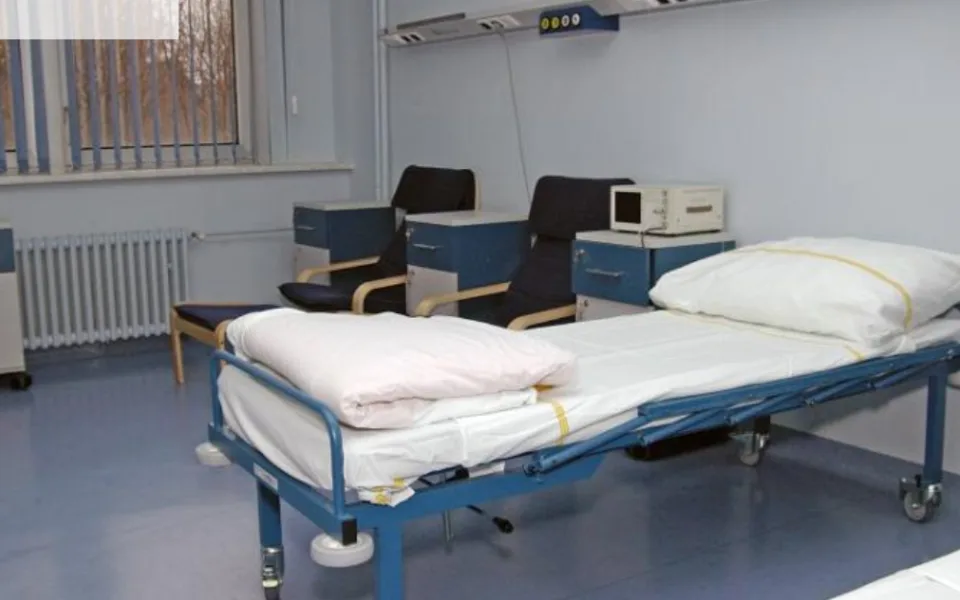 Stávající dospávací pokoj oddělení Gastroenterologie jablonecké nemocnice.