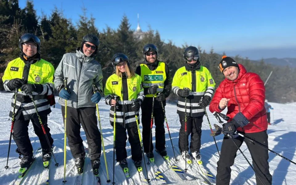 ski hlídka