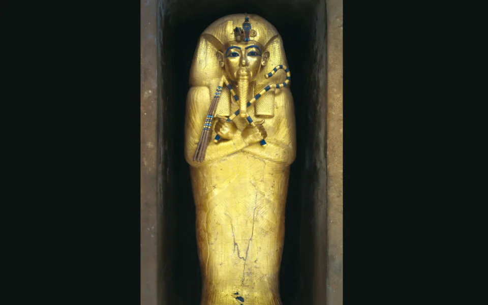 Velká egyptologická výstava v knihovně. Nabídne i maketu Tutanchamonovy pohřební komory