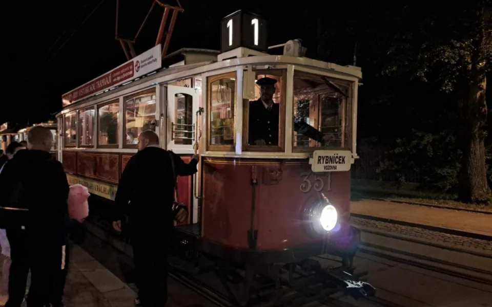 Foto z Muzejní noci pod Ještědem v roce 2024.