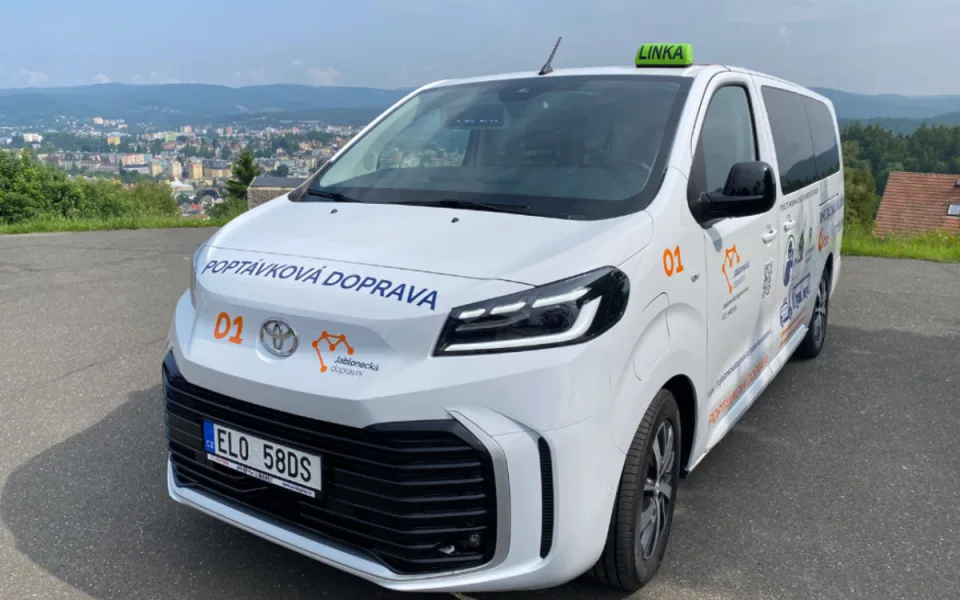 Jablonec nad Nisou nabídne od prázdnin poptávkovou dopravu