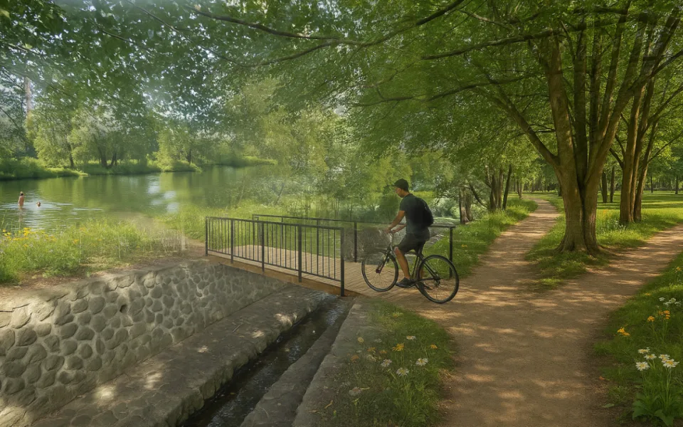 Nový park i bytový dům. Nový Bor hledá, co s prostorem za poliklinikou