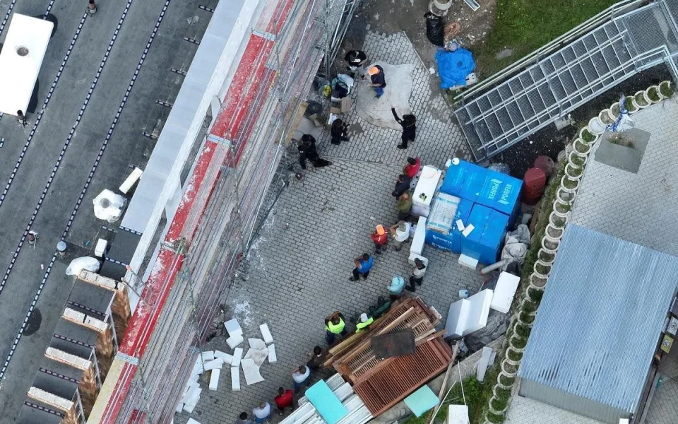 Policejní kontroly staveb. Sedm cizinců nemělo v Česku co dělat