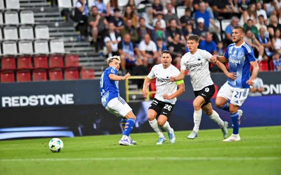 Slovan přišel v Olomouci o bod v nastavení. Sigmě podlehl 1:2