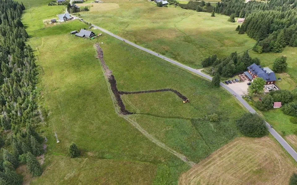 Revitalizace příkopu na Jizerce