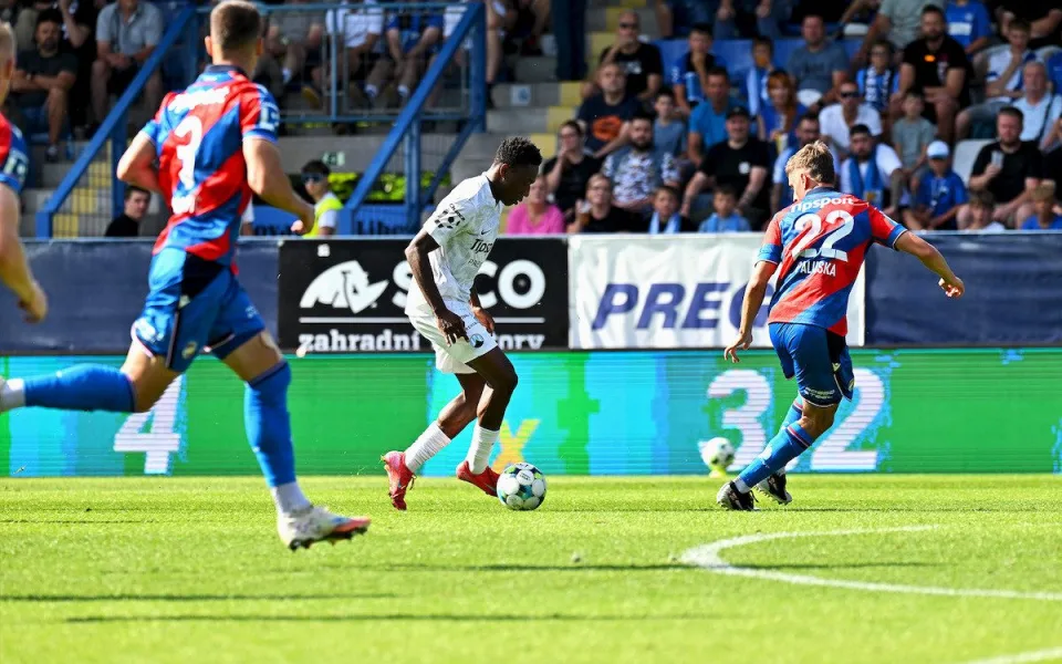 Slovan proti Plzni bere bod. Remízu vystřelil Gabriel
