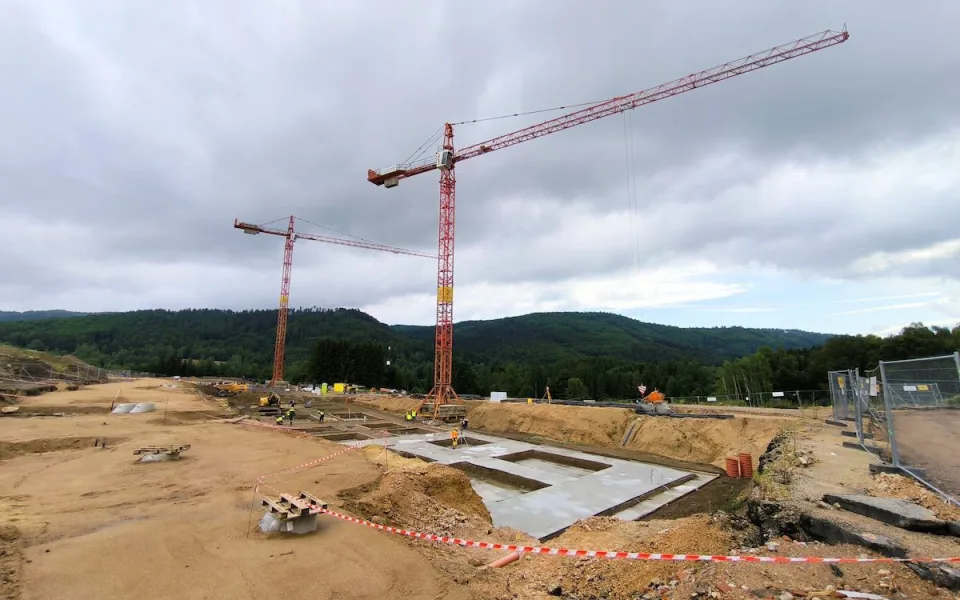 Výstavba nové čtvrti na okraji Liberce začala. Postupně nabídne přes šest set bytů
