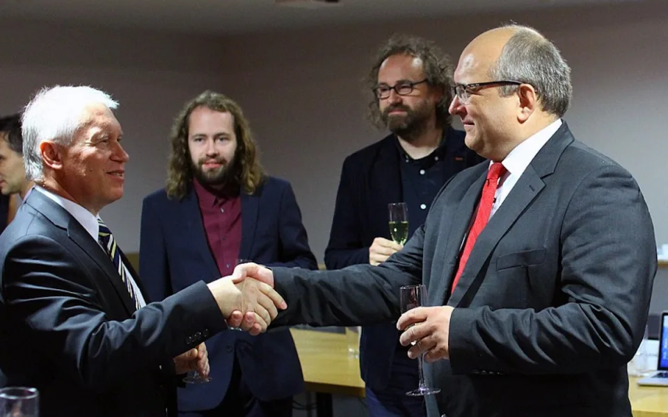 Miroslav Brzezina byl rektorem od roku 2018, kdy nahradil Zdeňka Kůse